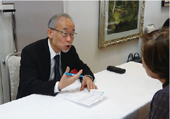 萩原先生による健康相談